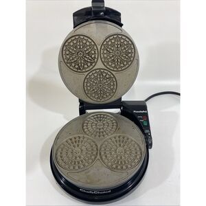 Chef’s Choice PizzellePro Express Bake‎ 835 Pizzelle Waffle Cannoli Maker Press
